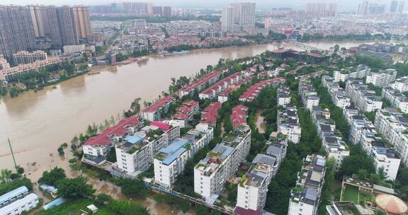 2020年四川广汉沱江流域大洪水