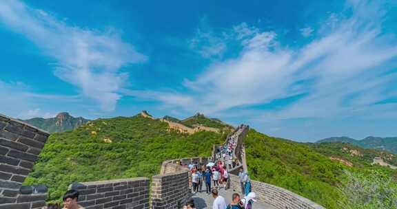 北京八达岭长城延时