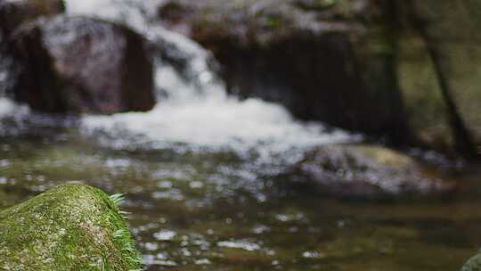 山涧山泉水清泉流水