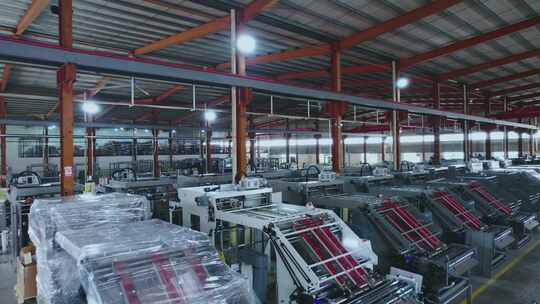 工业工厂机械印刷印刷厂视频合集