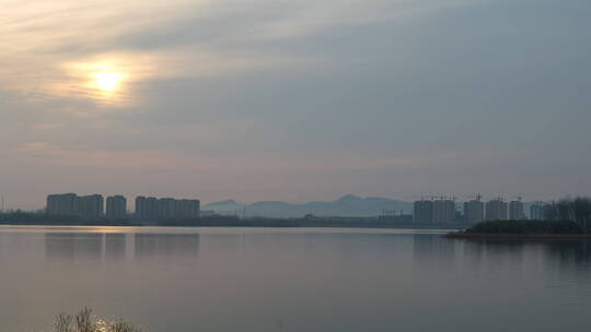 诸城 地标建筑 延时摄影 城市空镜头 空镜头