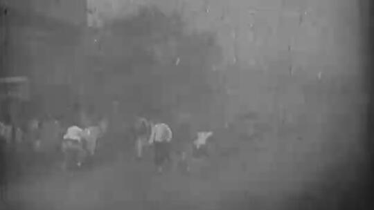 上世纪北京沙尘暴历史影像