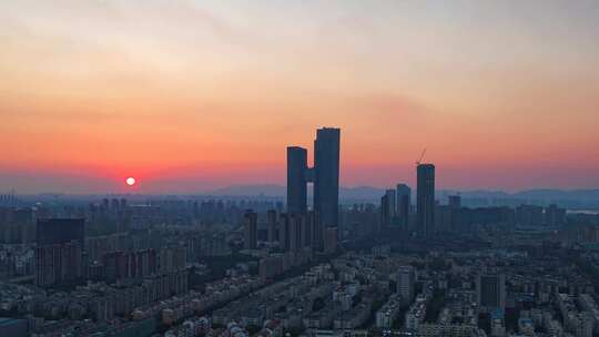 南京夜景车流 中华门明城墙夜景