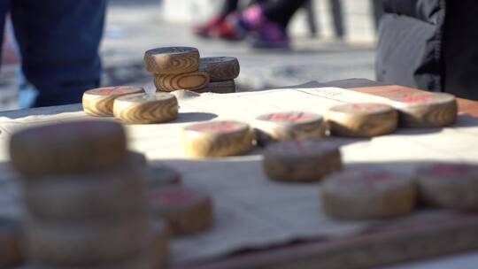 下象棋微距特写