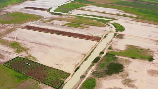 田地，土壤，农田，洪水