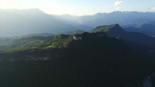 四川绵阳江油窦圌山窦团涪江六峡美景4k