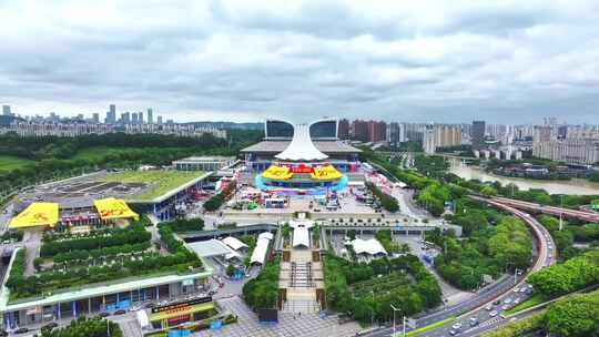 第二十届中国东盟博览会高清视频素材