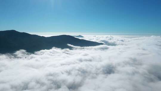 日出云海延时山峰阳光太阳风景大气震撼开场