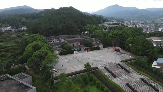 福建古田会议纪念馆航拍