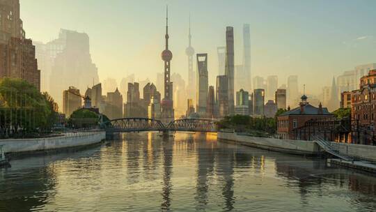 上海城市风光视频合集视频素材模板下载