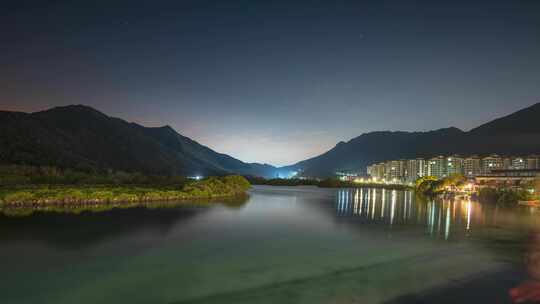 深圳西涌8K夜景星空延时