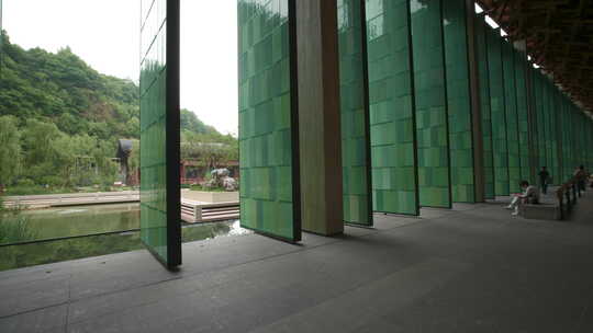 杭州国家版本馆建筑延时摄影