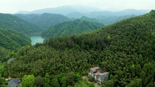 杭州临安於潜青山殿村水库