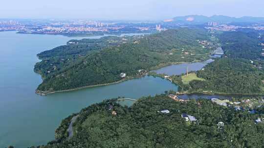 湖南岳阳洞庭湖小镇旅游景区