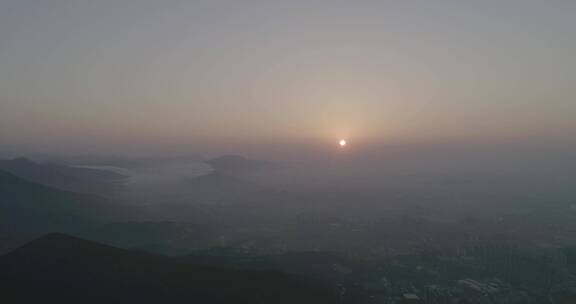 福建 莆田 荔城区 九华山 云海 日出