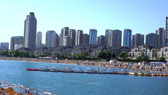 沿海城市 旅游 风景 城市旅游 大连 浴场