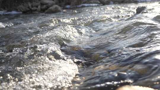 水 河流 慢动作 河流 小溪 水流 河道