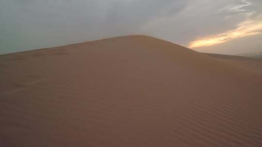 沙漠黄沙沙子沙尘视频素材模板下载