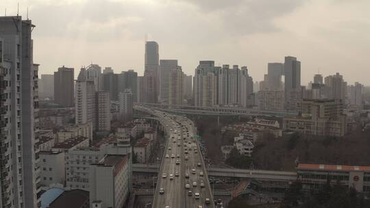 上海延安西路高架