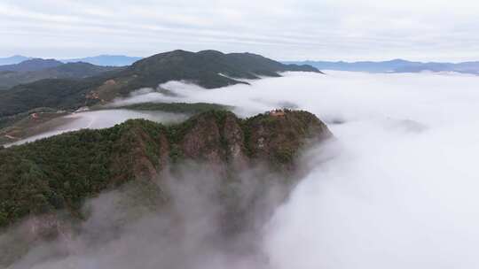 福州山区云海奇观