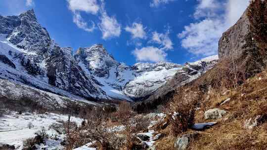 毕棚沟冬景1