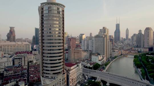 上海苏州河畔风景