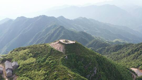 湖南郴州回龙山航拍