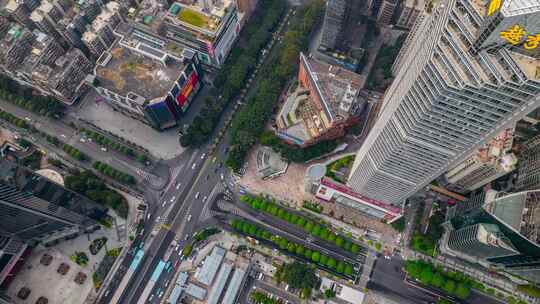 广州天河_天河路_天河路十字路口001