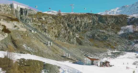 冬季，雪，斜坡，滑雪场