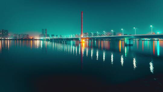 杭州钱塘江大桥视频素材模板下载
