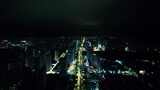 合集安徽蚌埠夜景交通航拍高清在线视频素材下载