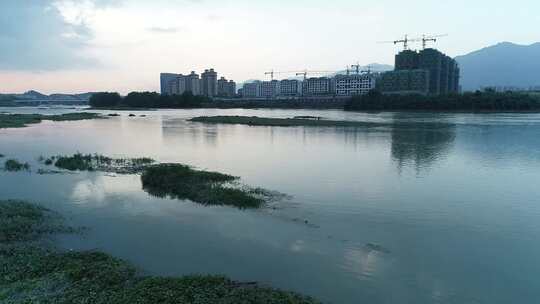 航拍浙江松阳县