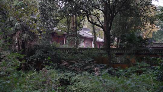 杭州飞来峰永福寺禅院风景