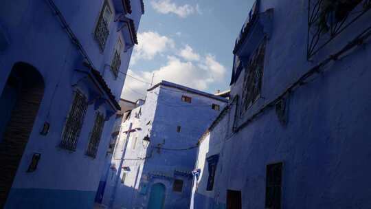 Lane， Chefchaouen，Do