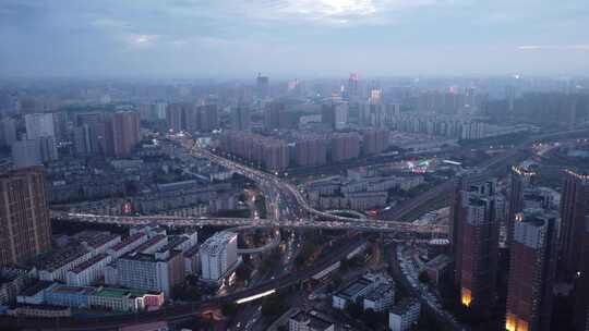 郑州城市建筑航拍