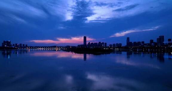 【兴隆湖】-独角兽岛夜景大景