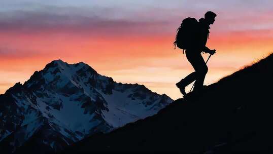 震撼大气企业片头开场视频奔跑拼搏前行动画