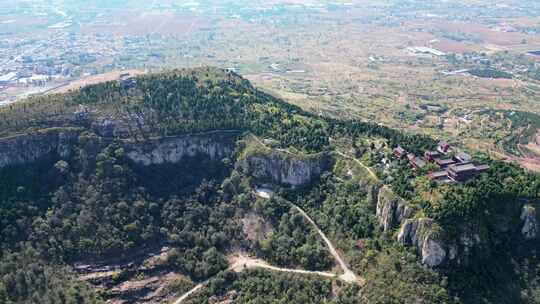 枣庄夹谷山风景区2023秋季航拍宣传片段