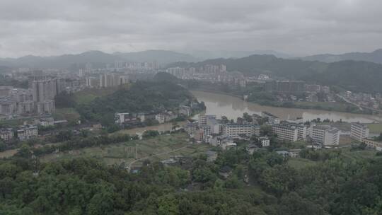 20200609广西桂林山水城市航拍