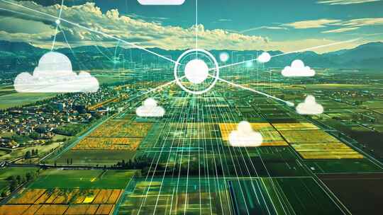 智慧农业科技网络 AI农业大数据云端互联