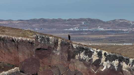 乌兰哈达八号火山航拍