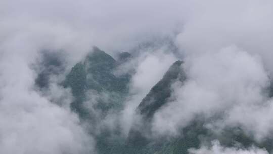 天峨龙滩大峡谷国家森林公园航拍