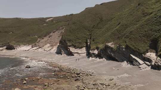 海岸线航拍