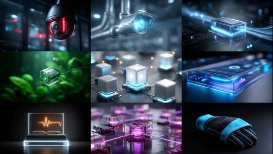 智能感应科技未来生活无限可能高清在线视频素材下载