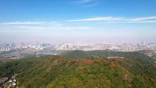 杭州滨江城市风景航拍