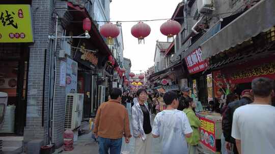 河南省南阳市内乡县县衙古街旅游外景