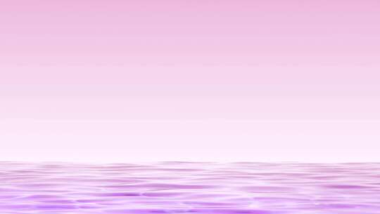 粉色水波天空背景三维3D