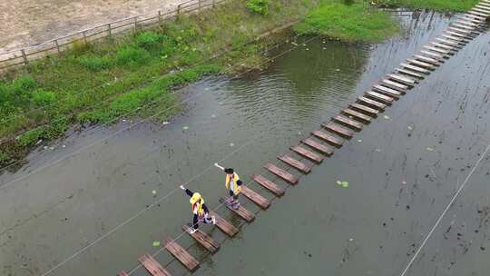 六安市中小学劳动教育实践基地九月山庄航拍