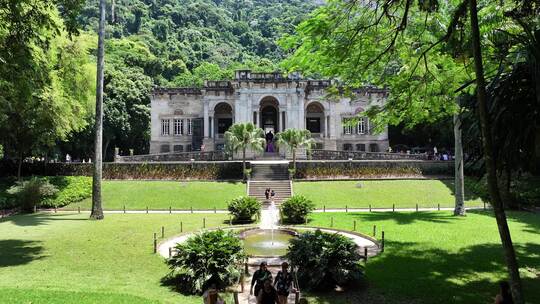 巴西里约热内卢市中心的拉格公园。