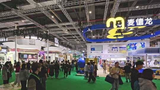 第八届进博会7.1馆农食产品展区进口博览